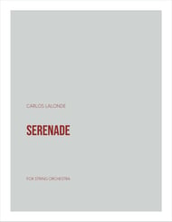 Serenade Orchestra sheet music cover Thumbnail